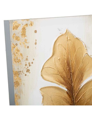 Cuadro en Lienzo de Hoja en Relieve