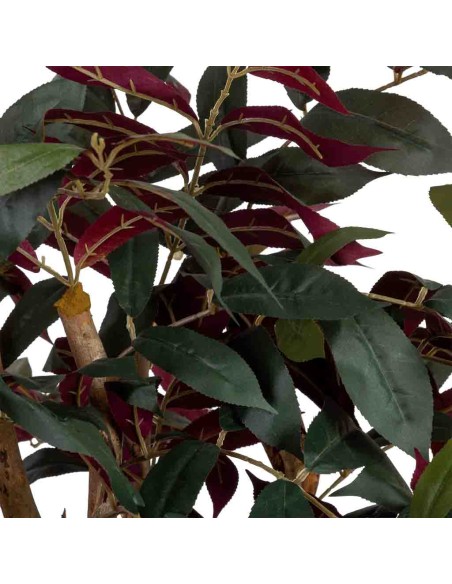 Árbol en Color Rojo/Verde de 500 hojas