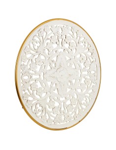 Panel Decorativo de Madera en Blanco 2