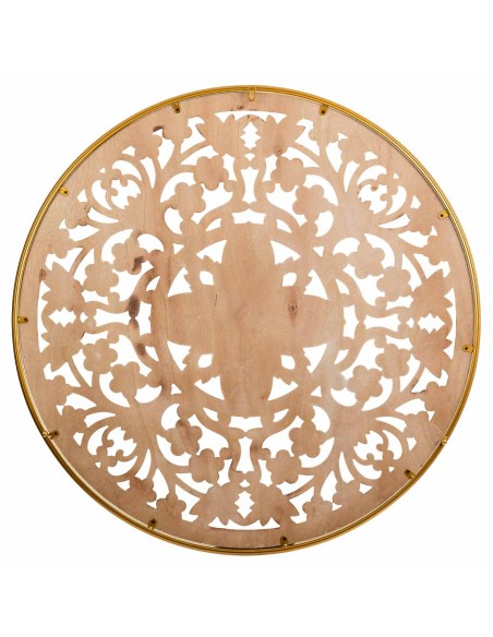 Panel Decorativo de Madera en Blanco