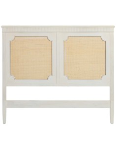 Cabecero de cama de Madera con Rejilla 2