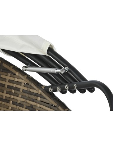 Cama Chill Out de Ratán Sintético y Acero