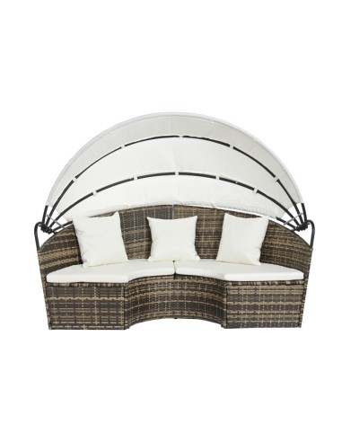 Cama Chill Out de Ratán Sintético y Acero