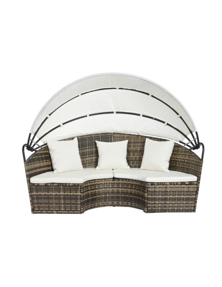 Cama Chill Out de Ratán Sintético y Acero