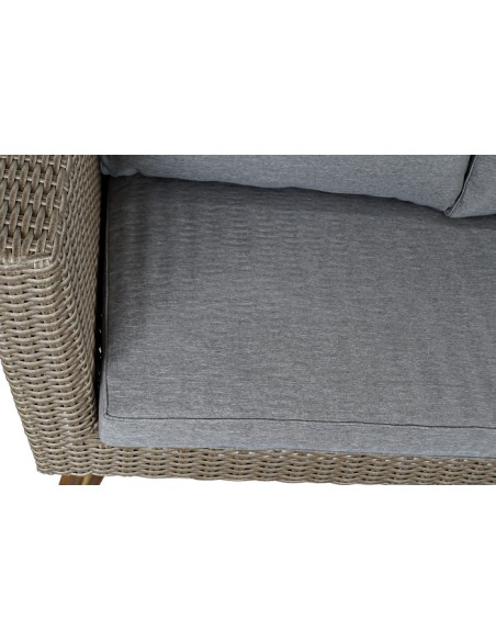 Sofá Set 4 de Ratán Sintético