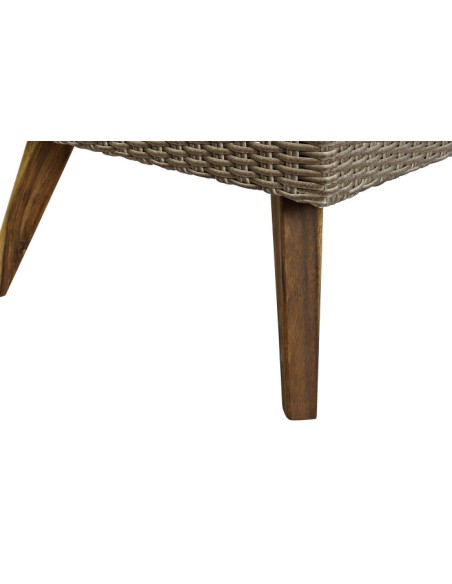 Sofá Set 4 de Ratán Sintético