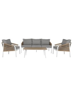 Sofá Set 4 de Aluminio