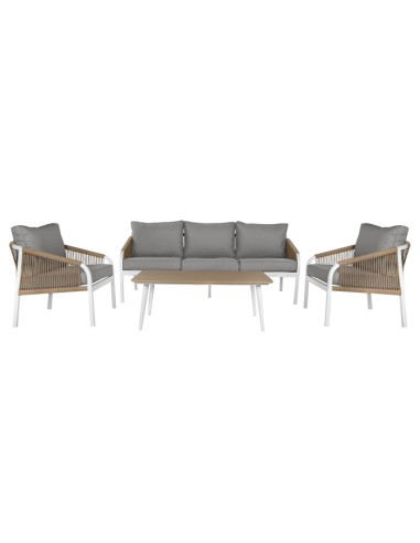 Sofá Set 4 de Aluminio