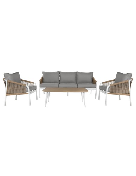 Sofá Set 4 de Aluminio