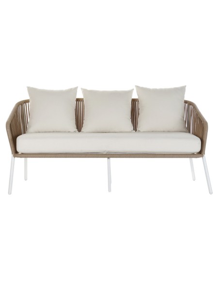 Sofá Set 4 de Aluminio en Blanco