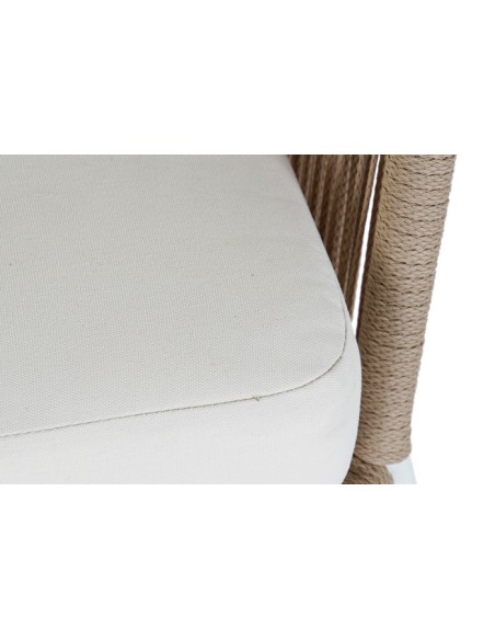 Sofá Set 4 de Aluminio en Blanco