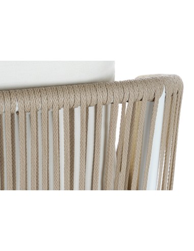 Sofá Set 4 de Aluminio en Blanco