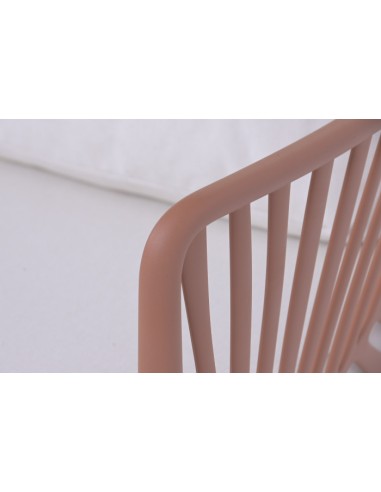 Sofá Set 4 de Poliéster en Hoja Terracota