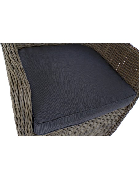 Mesa de Comedor Set 7 de Ratán Sintético