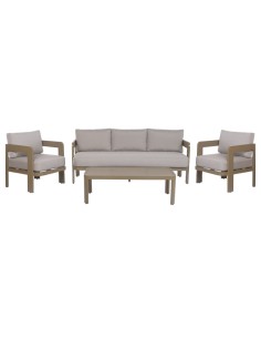 Sofá Set 4 de Aluminio