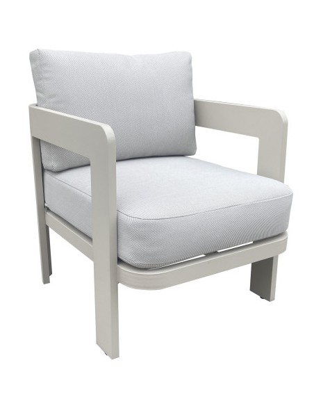 Sofá Set 4 de Aluminio Color Blanco