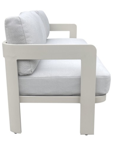 Sofá Set 4 de Aluminio Color Blanco