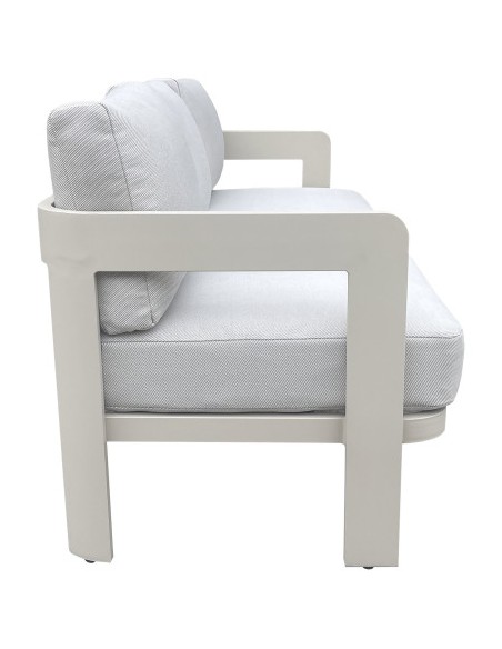 Sofá Set 4 de Aluminio Color Blanco