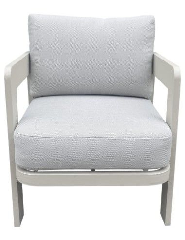 Sofá Set 4 de Aluminio Color Blanco