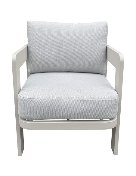 Sofá Set 4 de Aluminio Color Blanco