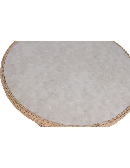 Sofá Set 4 de Ratán Sintético y Aluminio