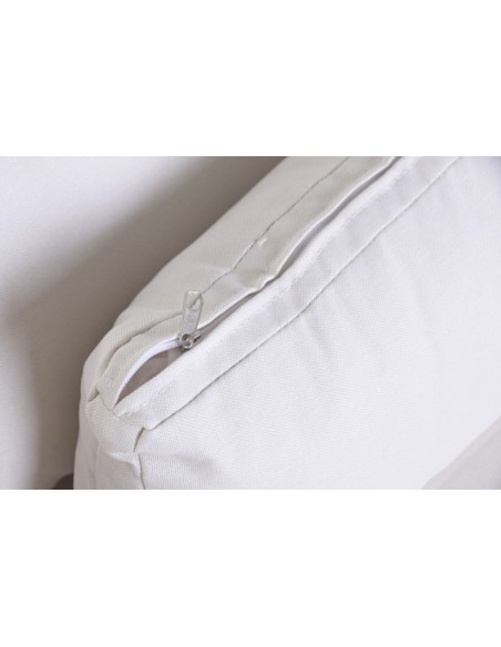 Sofá Set 4 de Ratán Sintético y Aluminio