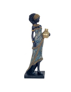 Figura de Africana con Jarrón
