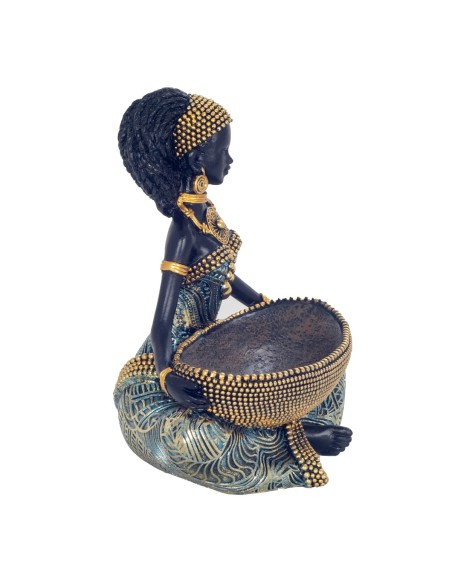 Figura de Africana Sentada
