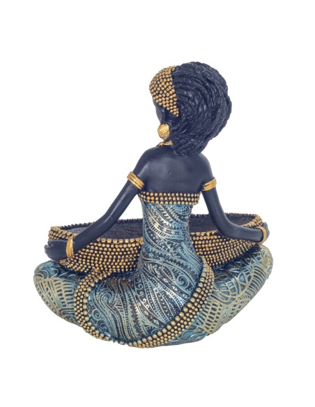 Figura de Africana Sentada