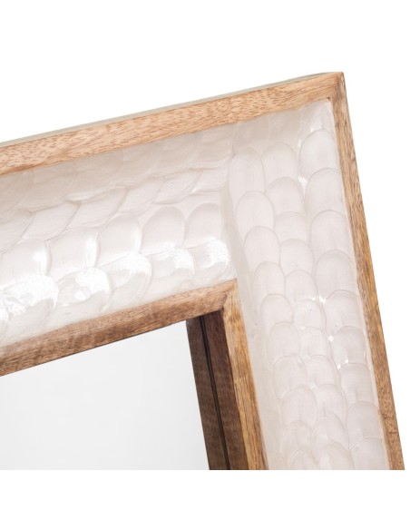 Espejo con Estilo Nácar