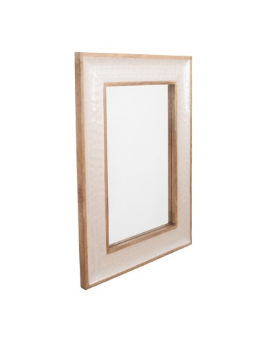 Espejo con Estilo Nácar