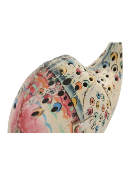 Figura de Hierro de Ballena Pintada