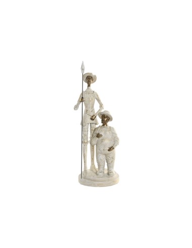 Figura de Resina de Quijote en Blanco