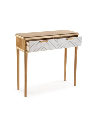 Consola de Madera 2 Cajones
