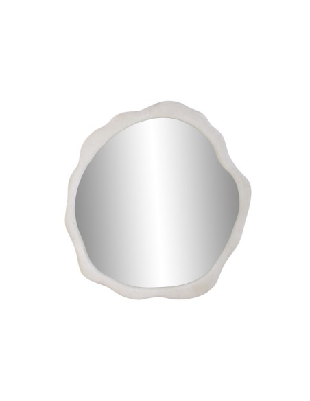 Espejo de Madera en Blanco