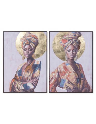 Cuadro en Lienzo con Diseño Africana