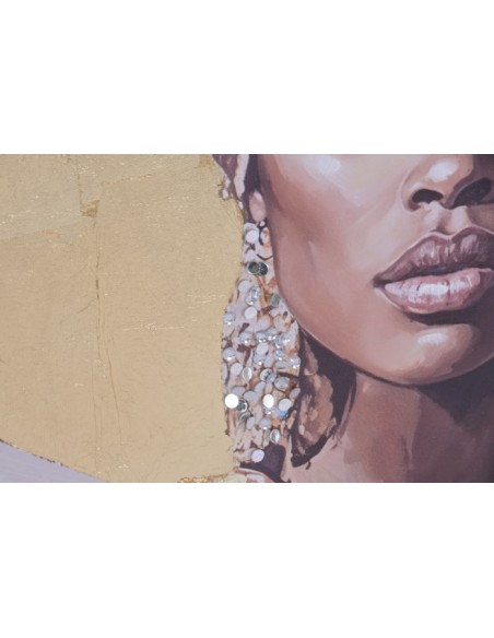 Cuadro en Lienzo con Diseño Africana