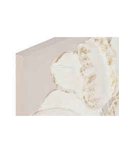 Cuadro en Lienzo con Diseño Hojas 2