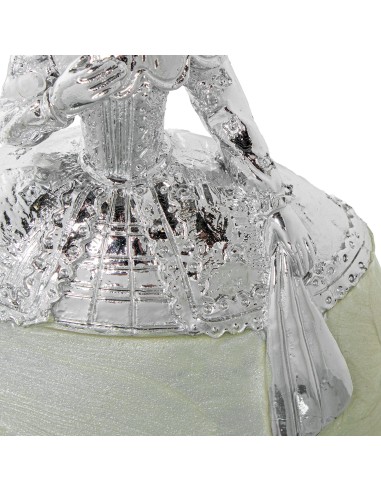 Figura Resina Menina Plata