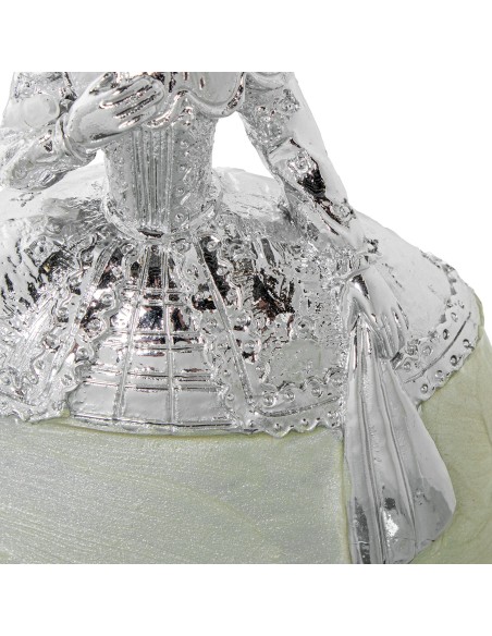 Figura Resina Menina Plata