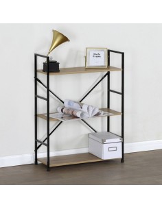 Estantería de Metal con Tres Estantes 2