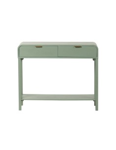 Mueble Recibidor Verde Pino y Dorado 2