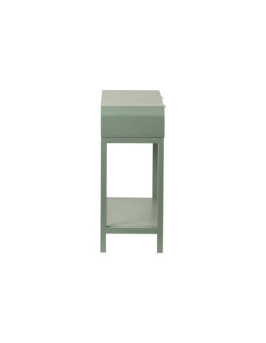 Mueble Recibidor Verde Pino y Dorado