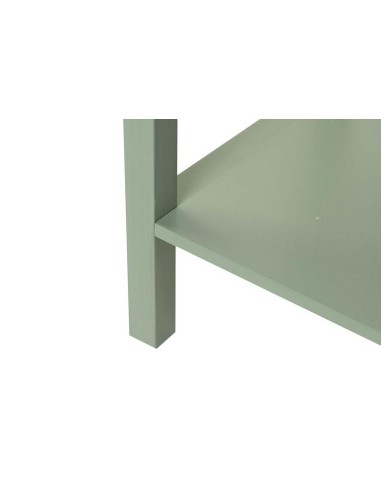 Mueble Recibidor Verde Pino y Dorado