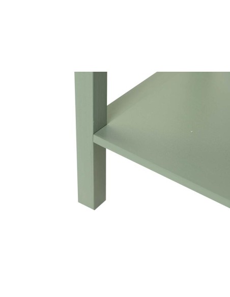 Mueble Recibidor Verde Pino y Dorado
