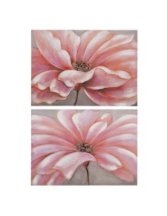 Cuadro en Lienzo con Diseño Flores Rosas