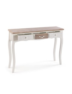 Mueble Recibidor con 3 Cajones Rústica 2