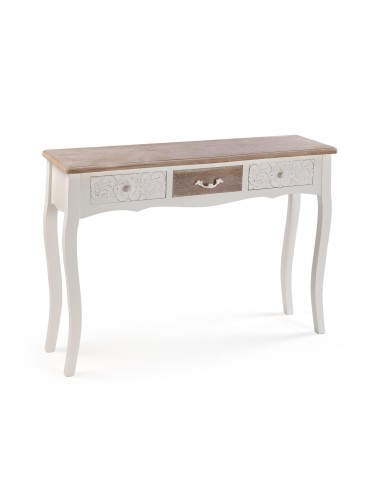 Mueble Recibidor con 3 Cajones Rústica