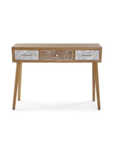 Mueble Recibidor con 3 Cajones Palm Grey