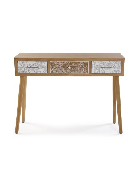 Mueble Recibidor con 3 Cajones Palm Grey